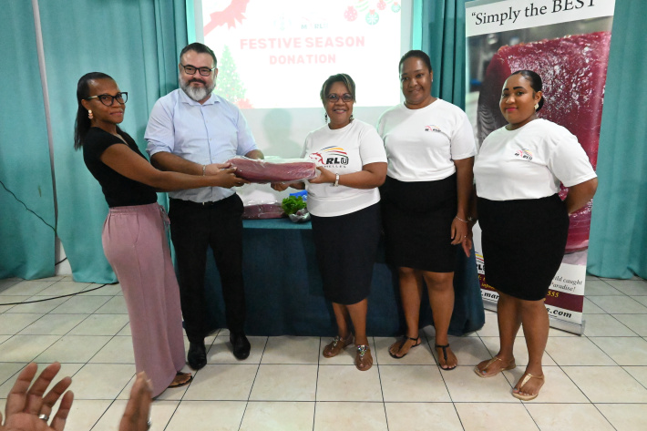 Marlu Seychelles donates R150,000 worth of tuna loins to various institutions