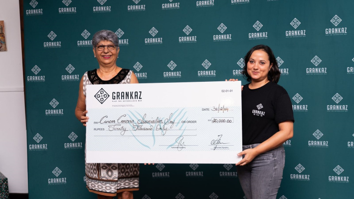 Gran Kaz donates to CCA in support of cancer survivors and families