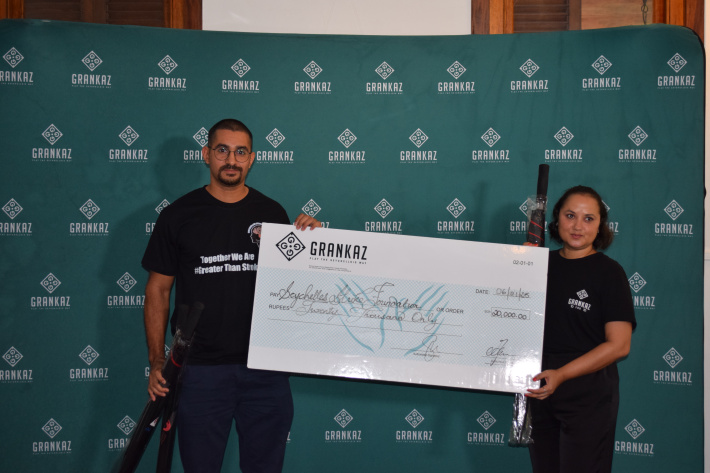 The Seychelles Stroke Foundation benefits from Gran Kaz donation