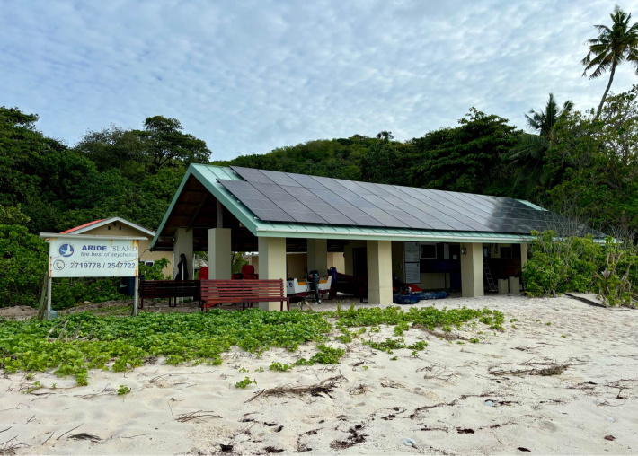 Aride Island goes green with solar power installation