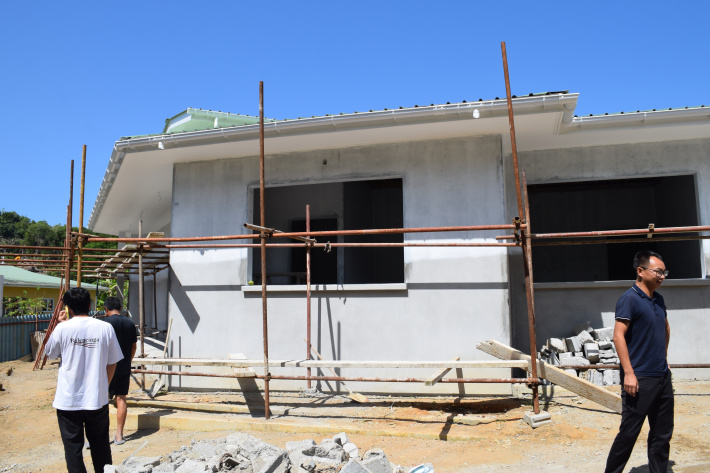    New Baie Lazare health  centre nears completion