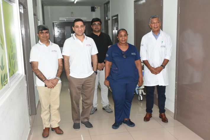 AMSA enhances kidney care services in Seychelles