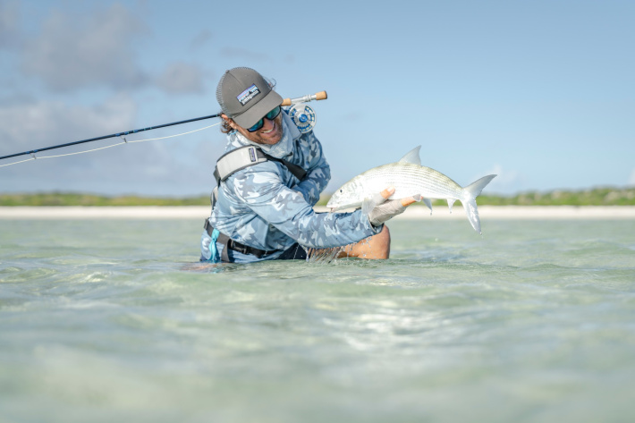 Study indicates slight behavioural changes in giant trevally resulting from fly-fishing   