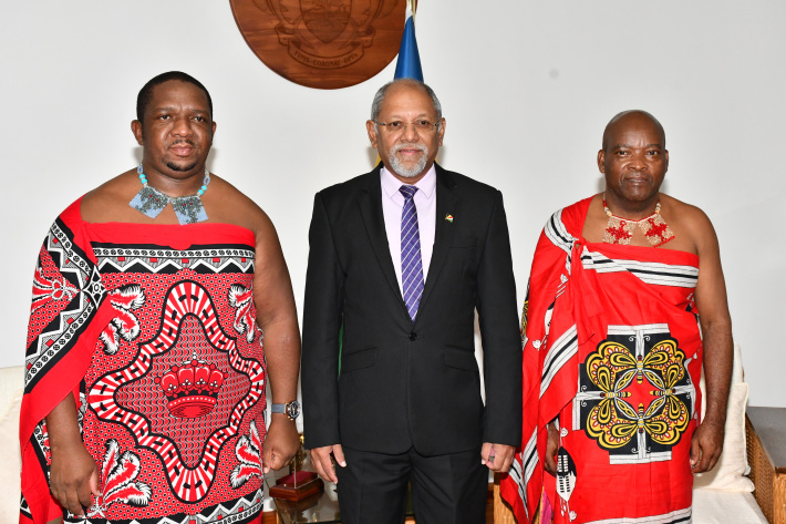 Special envoy of the Kingdom of Eswatini calls on Vice-President Afif