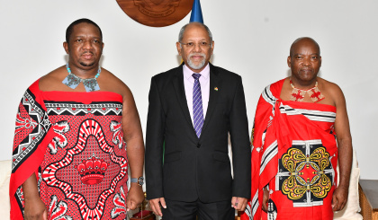 Special envoy of the Kingdom of Eswatini calls on Vice-President Afif