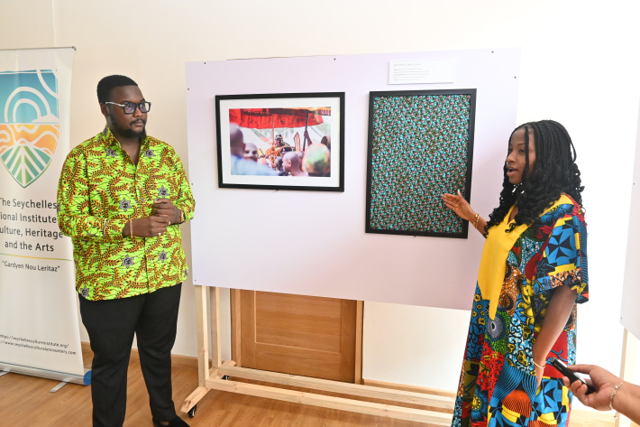 Two amazing talents showcase their collaboration in an exhibition