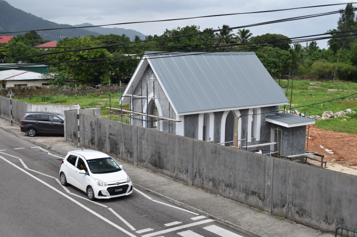 St Agnes Chapel under renovation