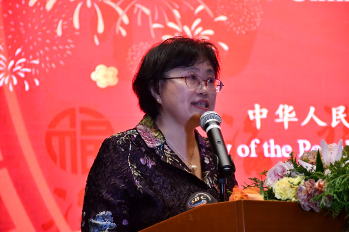 Special reception ushers in Chinese Spring Festival