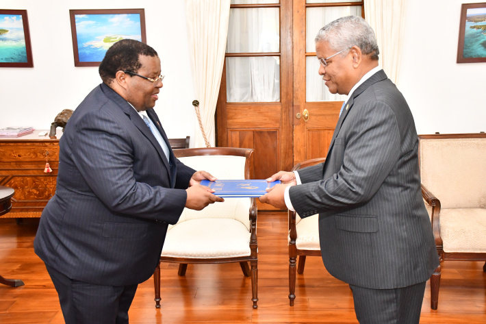 New Eswatini high commissioner accredited