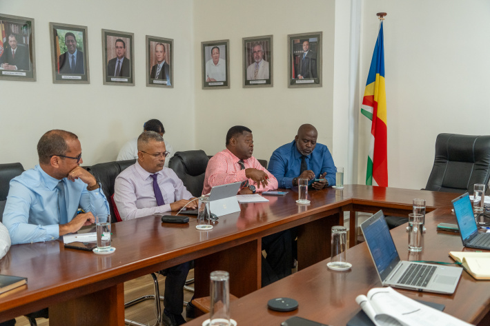 FPAC meets with Public Expenditure and Financial Accountability with Gender and Climate Frameworks mission in Seychelles