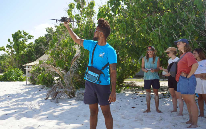 Drones enhance wetland conservation in Seychelles   