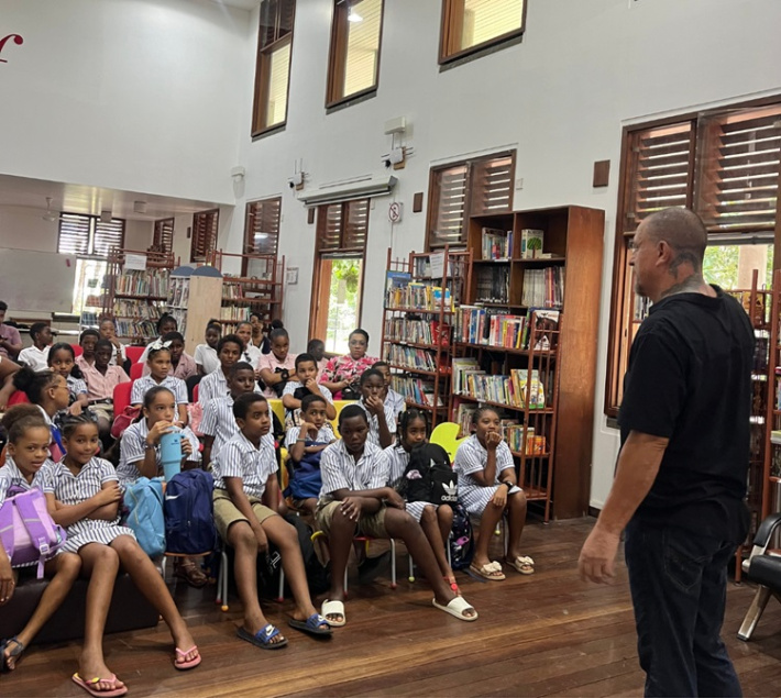 Des contes de Beurty Dubar à l’Alliance Française des Seychelles