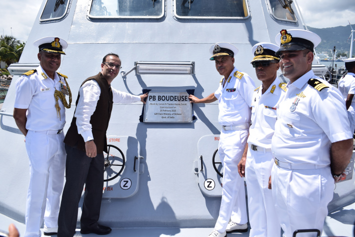 Seychelles Coast Guard adds new patrol boat to its fleet   