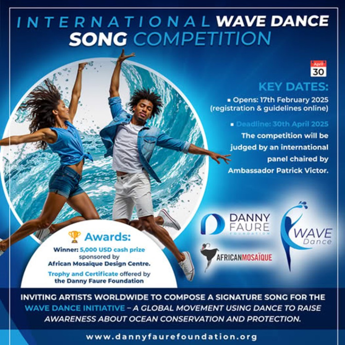 The Danny Faure Foundation launches the ‘Wave Dance Song Competition’