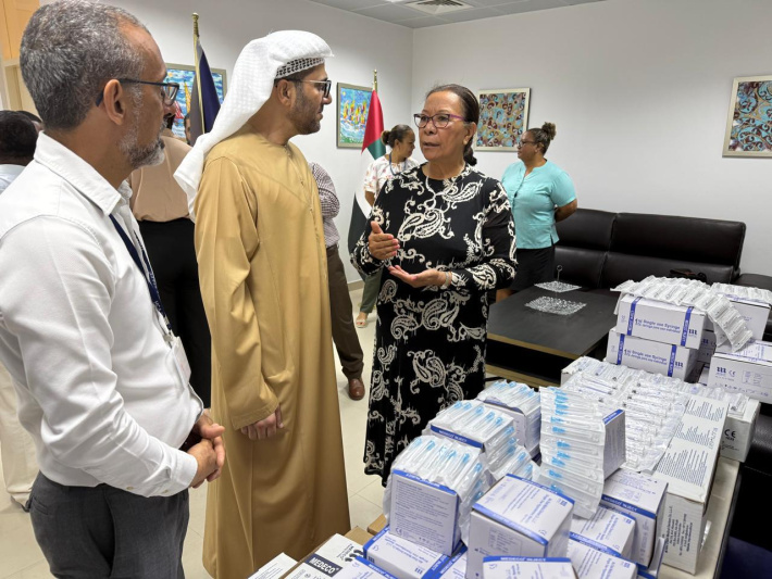 UAE government gifts R14m worth of medical supplies to Seychelles