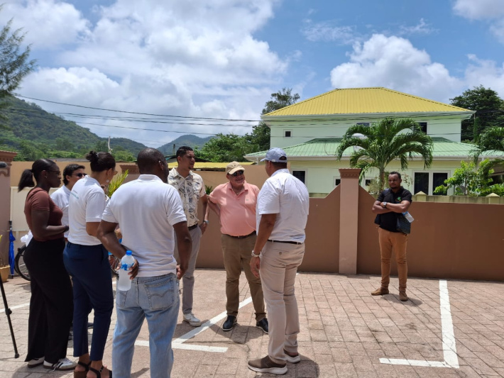 Tourism minister tours establishments in Grand Anse Praslin