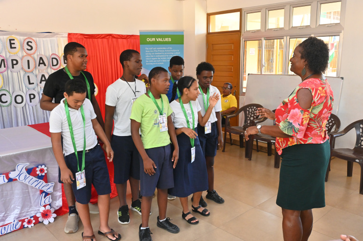 Olympiades de la Francophonie dans les écoles Perséverance et Anse Aux Pins