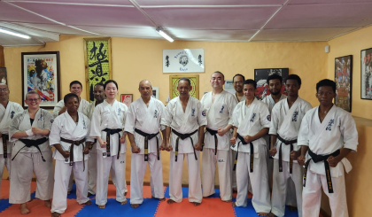 Chinese black belt duo return for more ‘quality training’
