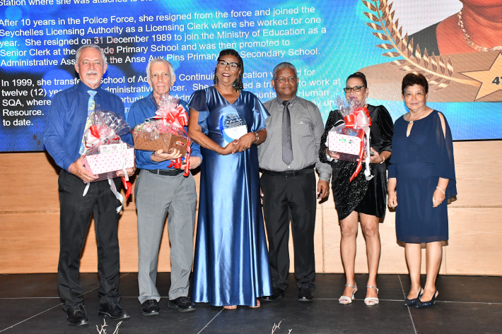 Fisheries and blue economy ministry honours long-serving staff