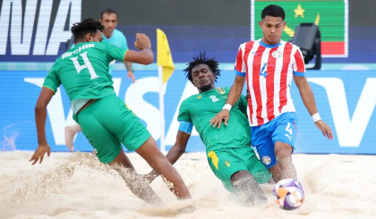 Paraguay 9-5 Mauritania - Group B