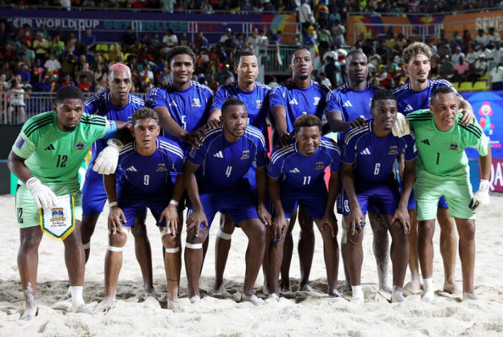 President Ramkalawan congratulates Team Seychelles following spirited performance against Japan
