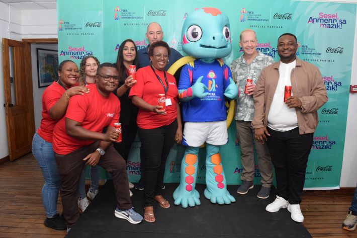 Sesel Anmenn Sa Mazik as Coca-Cola company partners with Fifa Beach Soccer World Cup