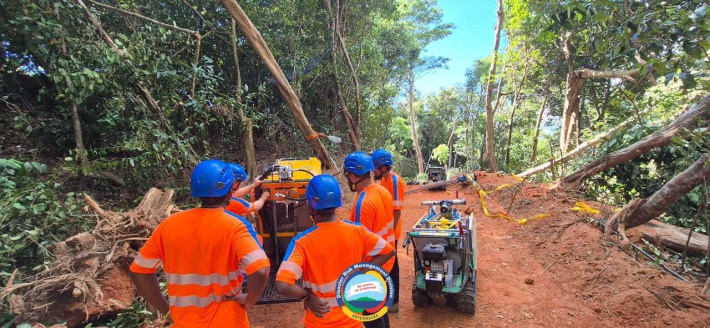 St Louis hill stabilisation project advances with drilling activities