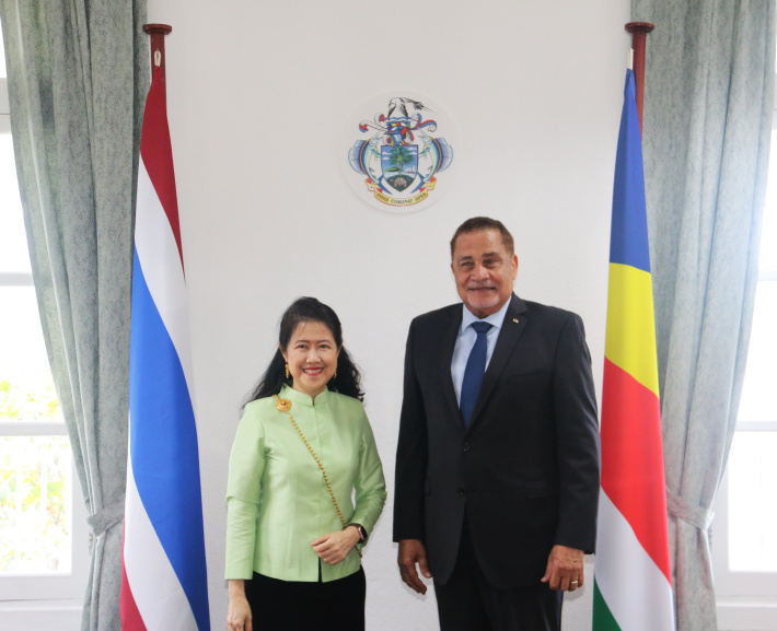 Seychelles and Thailand identify multiple areas of collaboration to strengthen diplomatic ties