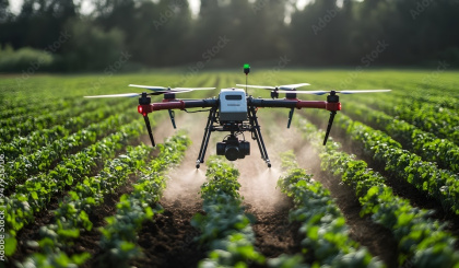 Agriculture using new technology