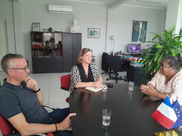 Visite de l’Ambassadeur Allemand Sebastian Groth aux Seychelles