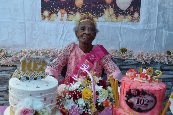 Amanda Jeremie turns 102