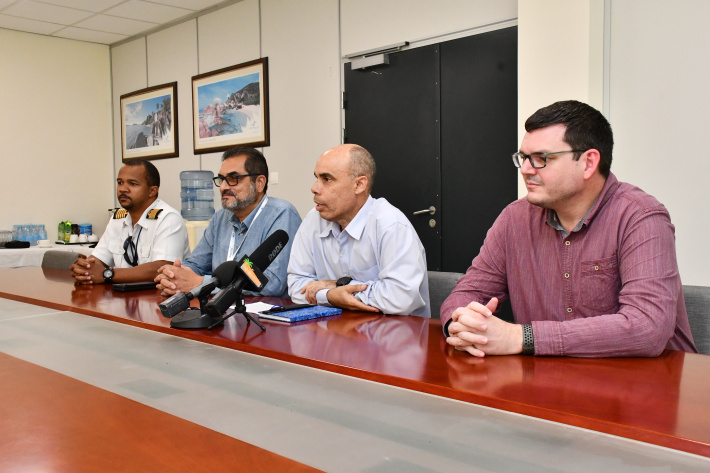 Authorities clarify incident surrounding Andromache hulk as sinking operation continues