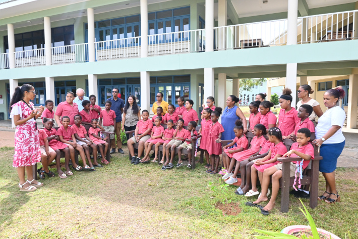 Perseverance North primary school gets new benches