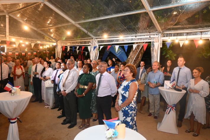 La Fête nationale française célébrée aux Seychelles: