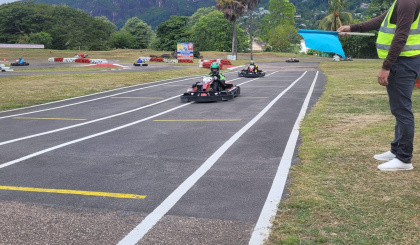 Grid locked and battle ready: Seychelles prepares for Mid-season karting showdown