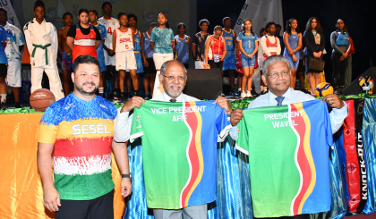 Team Seychelles honoured at sending-off ceremony