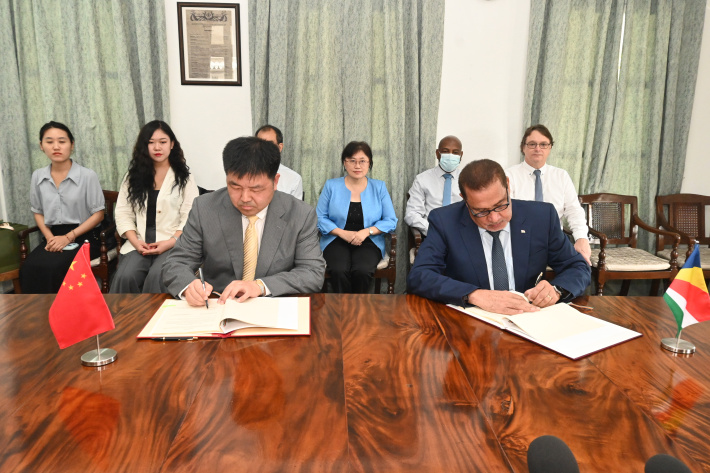Seychelles and China sign new fisheries agreement
