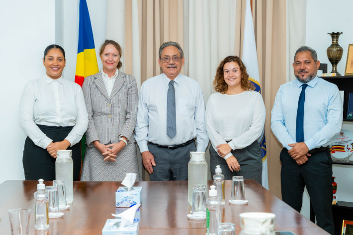 Evaluators tasked by the COI meet with Speaker Mancienne