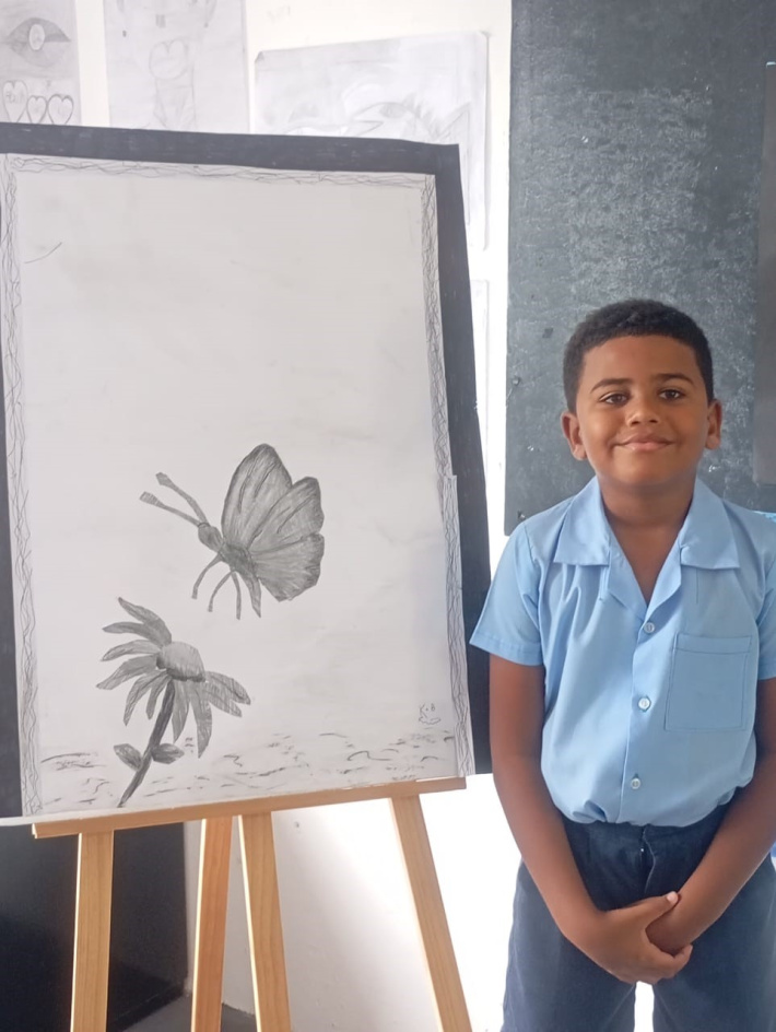 Kian’s journey: From scribbles to amazing art