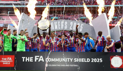 New-look Liverpool beaten by Crystal Palace in Community Shield