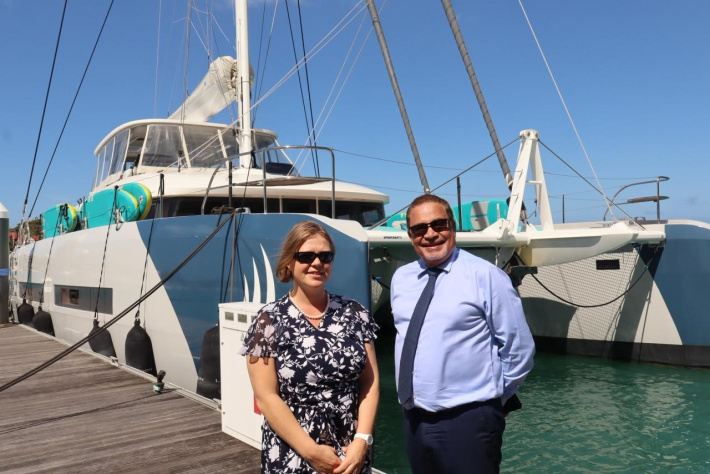 Le « Spirit of Ponant » renforce les liens franco-seychellois