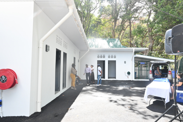 Glacis fishermen get new gear storage facility
