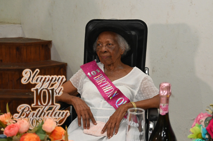 Regina Lepathy turns 101