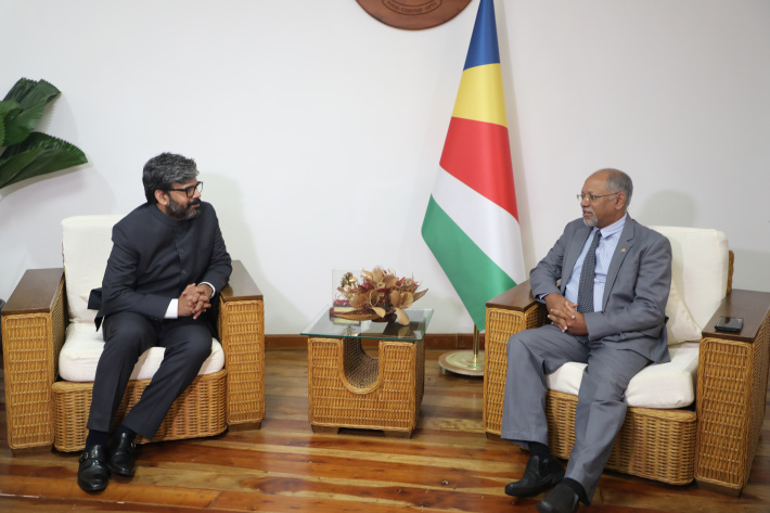 Rohit Rathish accredited as the new Indian high commissioner