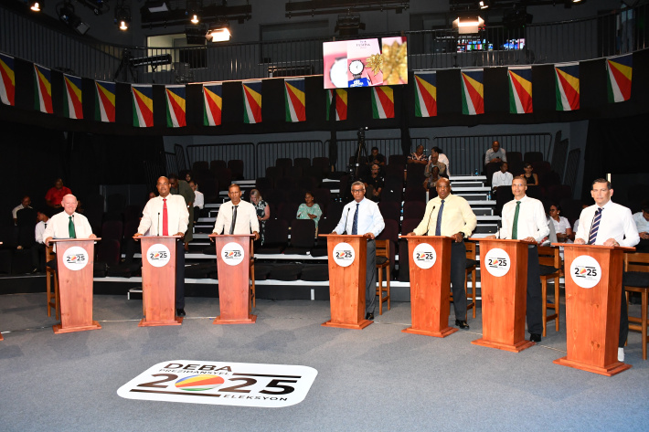 Election 2025 : Le deuxième débat présidentiel des Seychelles