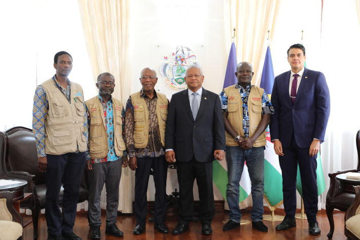 AU/Comesa joint electoral observer delegation calls on President Ramkalawan