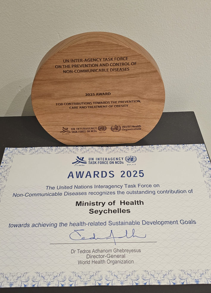 UN NCD Task Force Award
