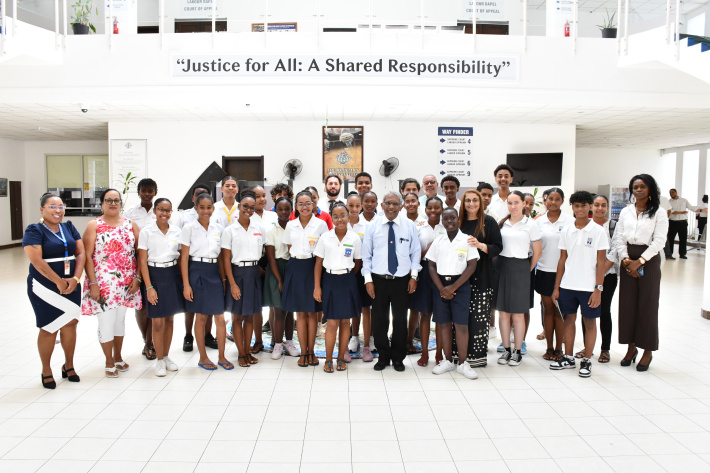 Seychelles’ Judiciary and NCC inspire youth through ‘Hot Seat’ session