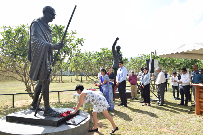 Seychelles celebrates the 156th birth anniversary of Mahatma Gandhi