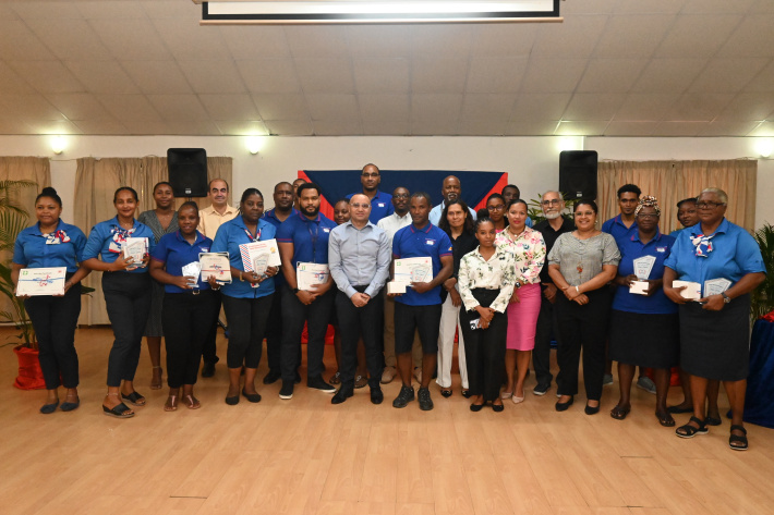 Seychelles Postal Services Long Service Award